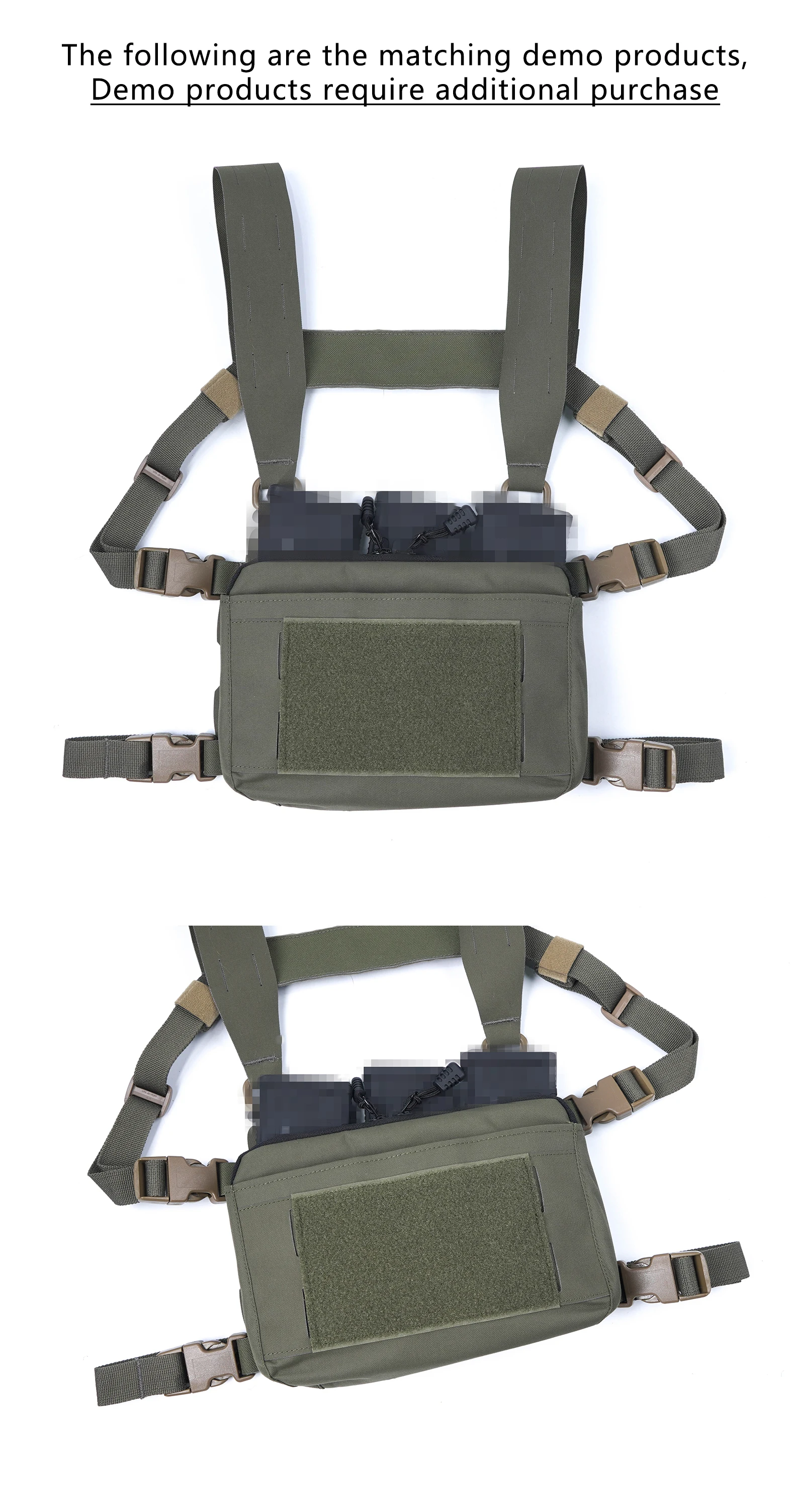 Bolsa portador - Configuración completa