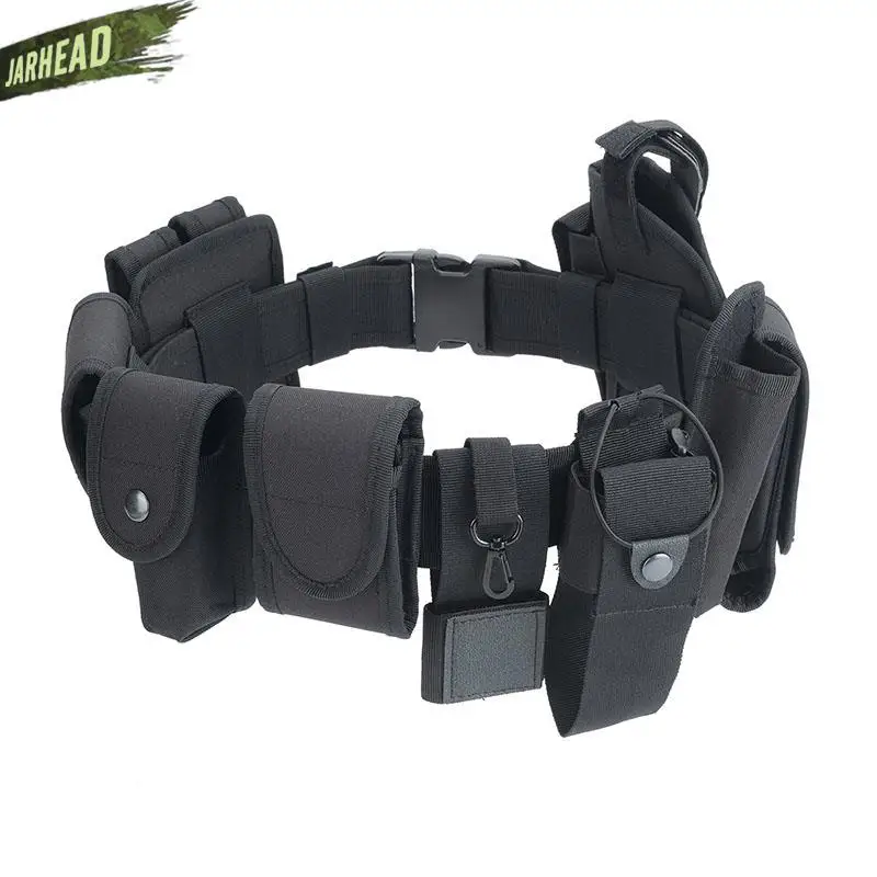 Cinturón táctico Oxford, combinación de seguridad de sellado de cintura 10 en 1, cinturón multifuncional, equipo de trabajo de entrenamiento de combate - imagen 3