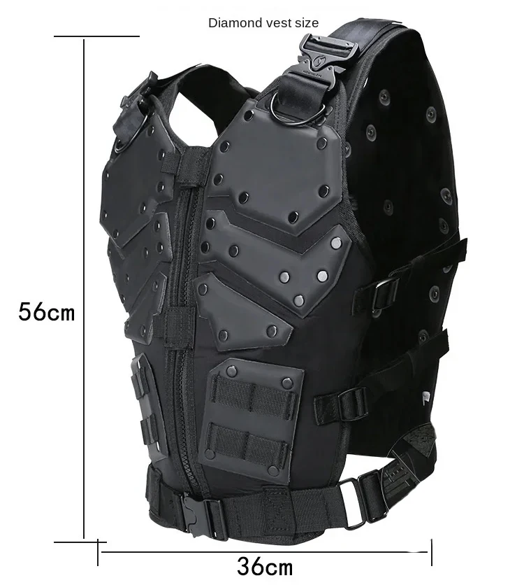 Chaleco táctico de las Fuerzas Especiales TMC, chaleco de seguridad de autodefensa de combate Cs multiusos para exteriores, armadura de seguridad EVA Molle - imagen 4