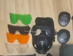 Lentes tácticas para repuesto compatibles con gafas de tiro y caza