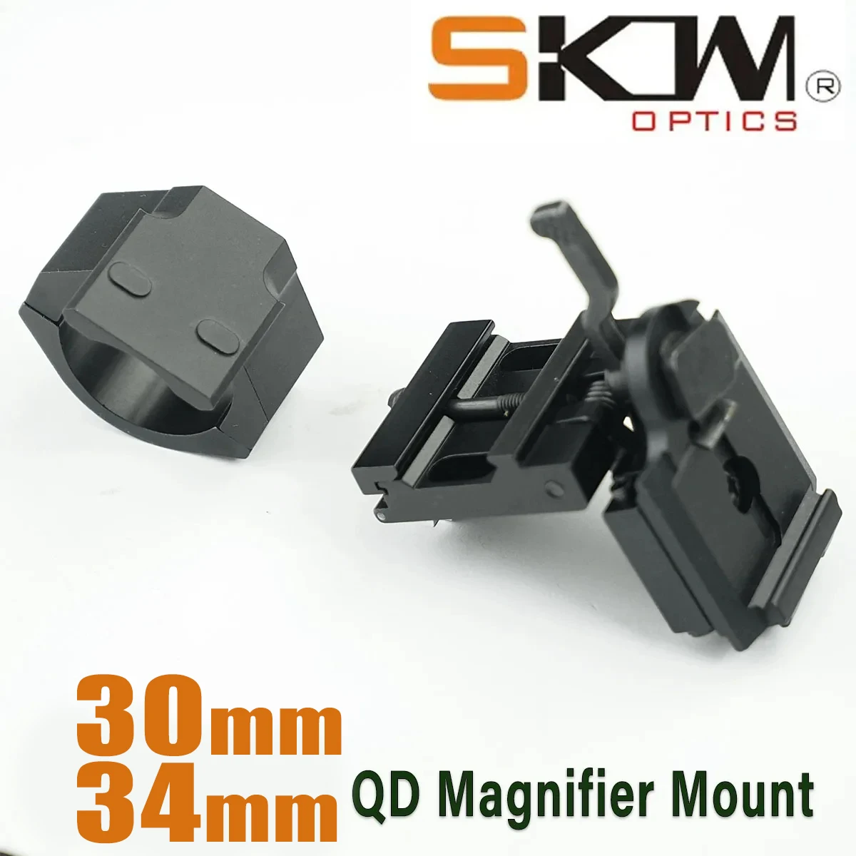 SKWoptics-Montaje de lanzamiento monocular de aumento, punto rojo holográfico, 34 mm, 30 mm, - imagen 5