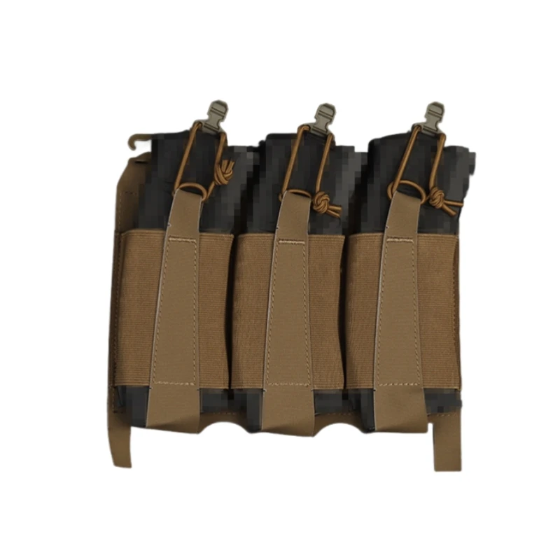 Paquete de función de revista triple elástica con panel frontal y gancho y bucle con botón G 5,56 7,65 - imagen 3