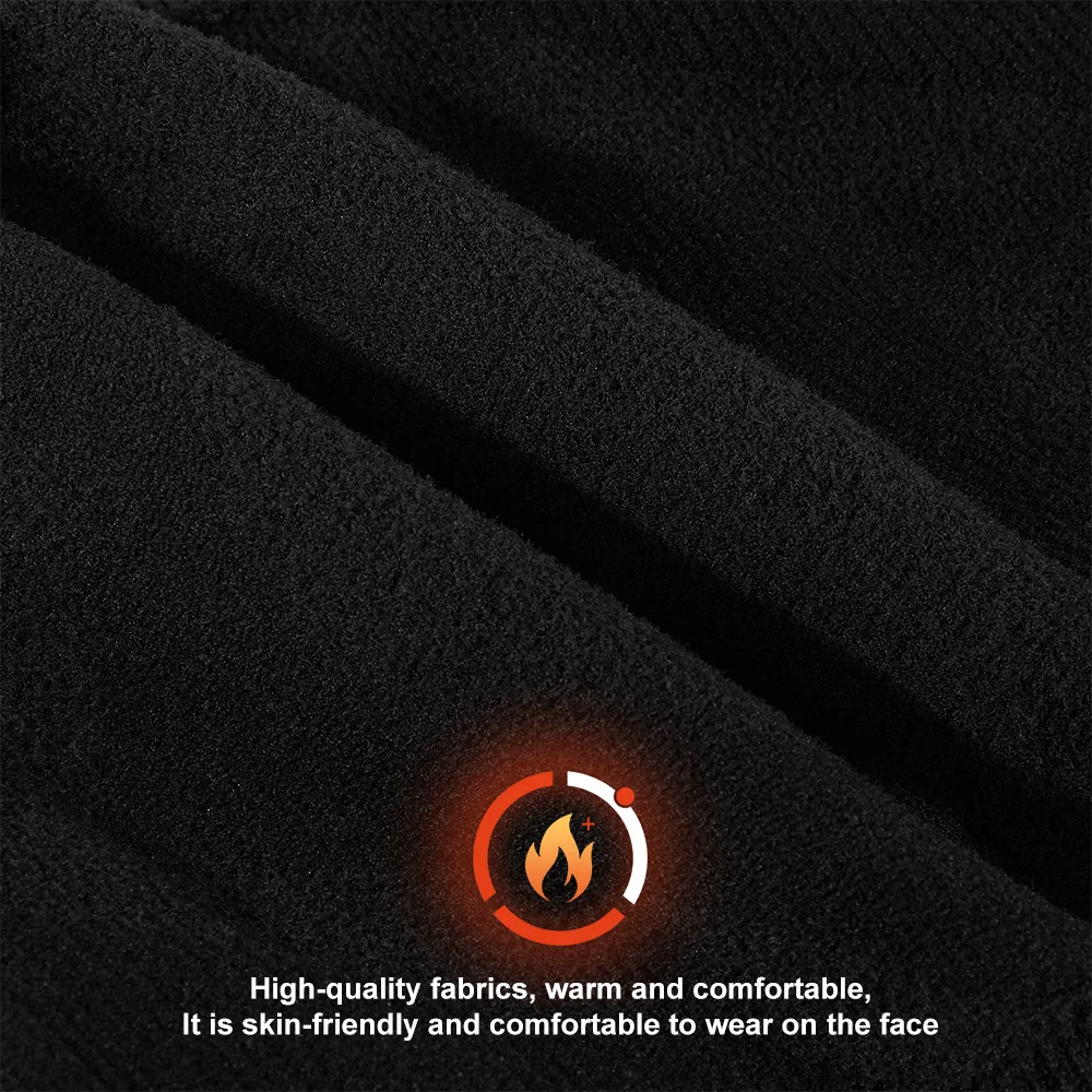 Máscaras cálidas de invierno para colgar en las orejas, Bandana a prueba de viento para exteriores, senderismo, deporte, ciclismo, bufanda transpirable, cubierta facial suave y reutilizable para hombres y mujeres - imagen 5