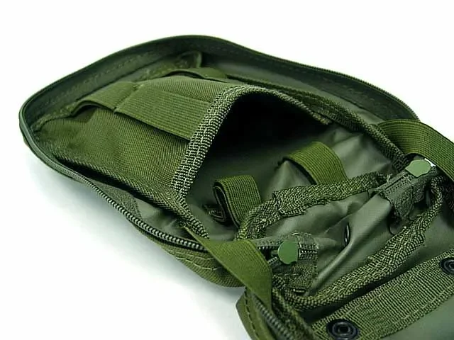 Bolsa médica militar Airsoft Molle, bolsa de primeros auxilios táctica de fácil transporte, bronceado, negro, verde, bosque Digital, disponible - imagen 5