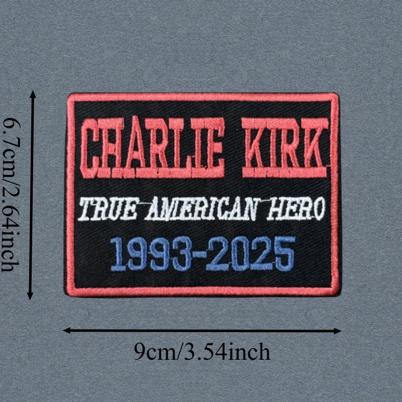 Parche bordado 3D de héroe americano, chaleco táctico, insignia de moral con gancho y bucle, pegatinas decorativas para mochila, parches para brazalete para ropa - imagen 3