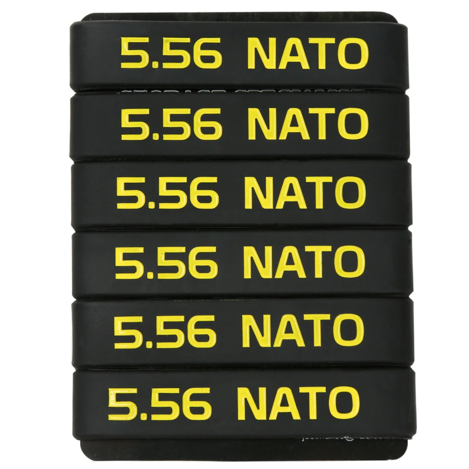 Paquete de 6 bandas para marcar revistas para Nato 5,56, banda de goma opaca para marcar revistas, varios colores, alta calidad para seguridad de armas - imagen 5