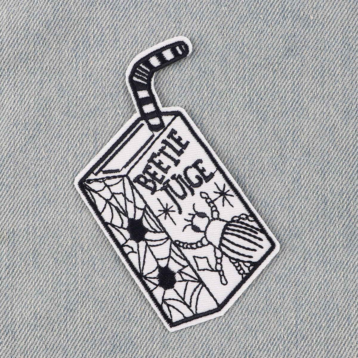 Parche bordado de película, parches termoadhesivos para planchar de Halloween para ropa, insignias para coser DIY - imagen 4