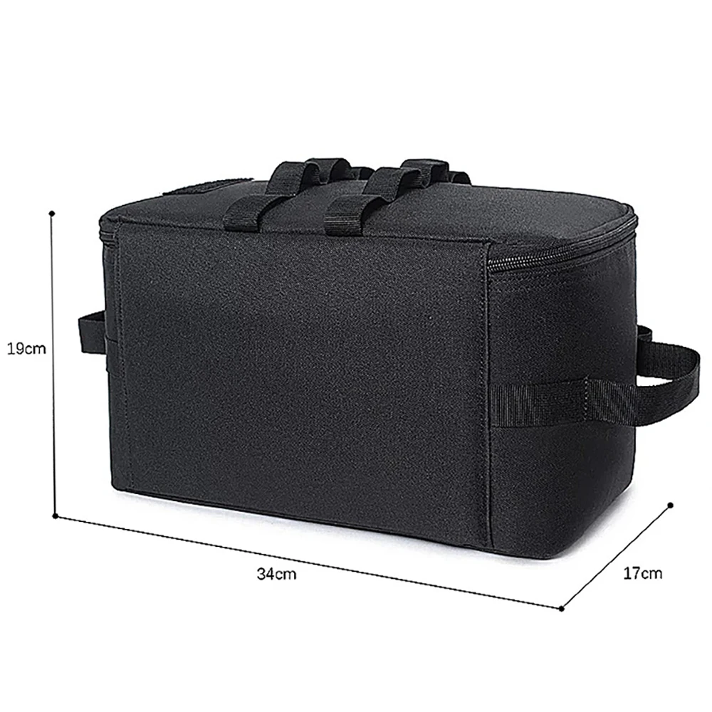 Bolsa de almacenamiento de tanque de Gas para acampar al aire libre, bolsa de herramientas para uñas de tierra de gran capacidad, recipiente de Gas, utensilios de cocina para Picnic, bolsas multifunción - imagen 4