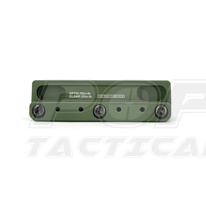 Adaptador óptico compensado RM06 de montaje rápido, juego de Base de visión de punto rojo t2, TA31, TA11, Airsoft Wargame, caza, Aluminio - imagen 5