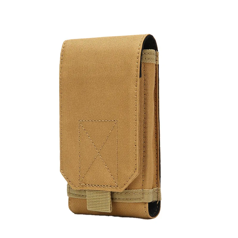 Bolsa para teléfono Molle de 6 pulgadas, cinturón táctico para teléfono móvil EDC, soporte para accesorios de cintura, bolsa para acampar al aire libre, paquete para teléfono móvil - imagen 3