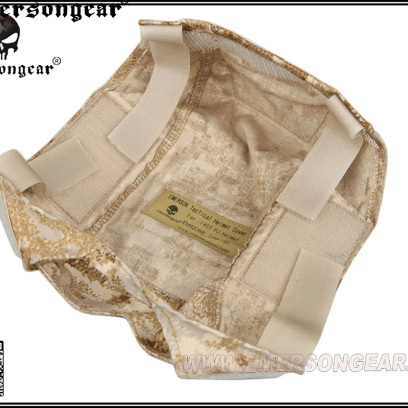Emersongear-funda táctica para casco rápido, camuflaje, Airsoft, tiro al aire libre, caza, senderismo, juego de guerra, combate