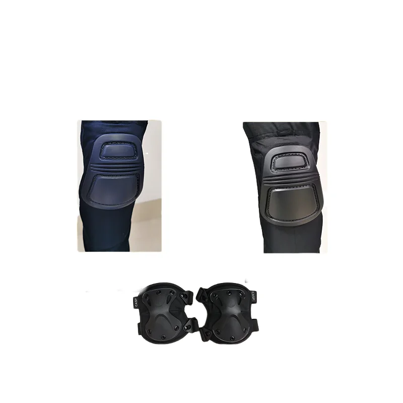 Tácticas de concha dura engrosada, rodilla y codo, para gatear, montar en roca, escalada, monopatín, patinaje sobre ruedas - imagen 3