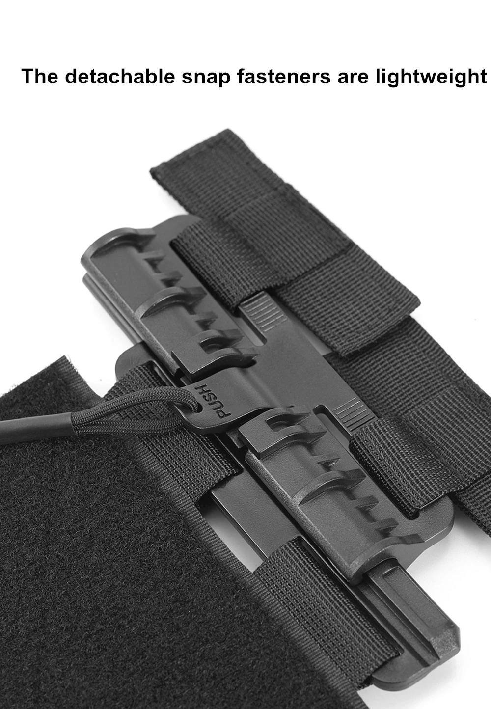 Kit de hebilla de chaleco táctico Universal de liberación rápida, Kit de aparejo de pecho duradero, Kit de sistema Molle para chaleco JPC CPC NCP XPC 6094 420 - imagen 5