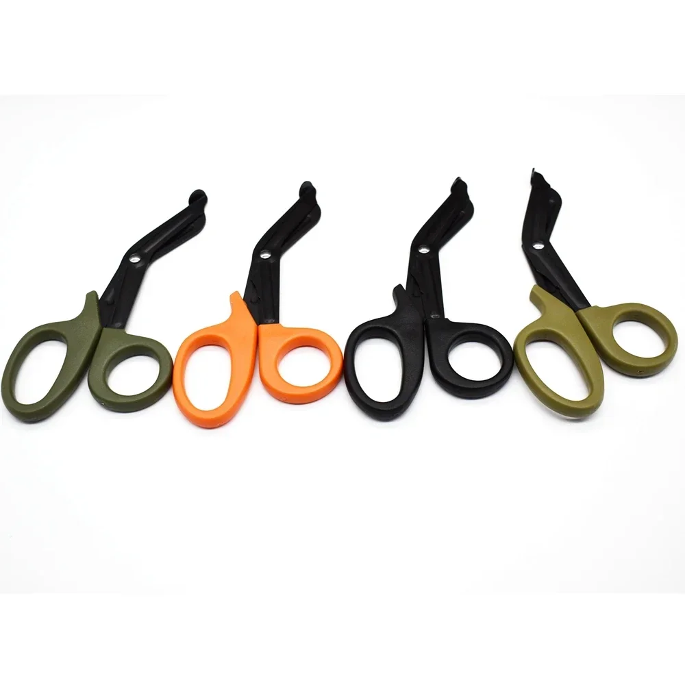 Tijeras médicas EMT, utilidad, primeros auxilios de emergencia, tijera táctica para enfermera al aire libre, gasa, vendaje para traumatismos, tijera de rescate, herramientas médicas - imagen 3