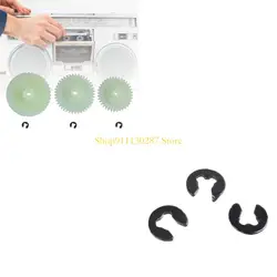 J1HC Juego engranajes 3 piezas para mantenimiento decks cintas vintage AQ5030/D8303/D8187/D8479