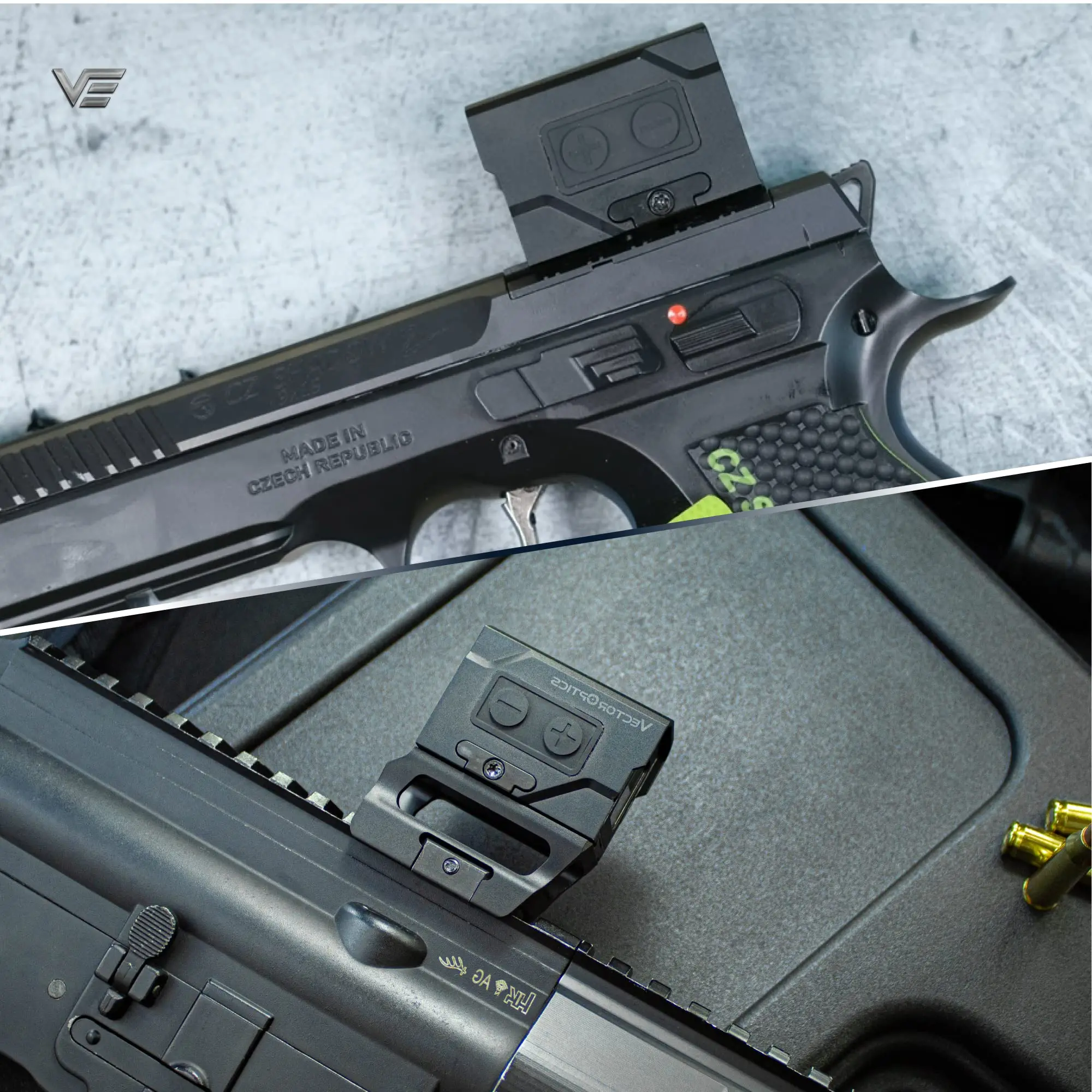 Vector Optics Frenzy Plus 1x18x20 Mira Reflex Cerrada con Punto Rojo, Sensor de Movimiento, VOD Footprint, Compatible con Pistolas Glock y Taurus - imagen 5