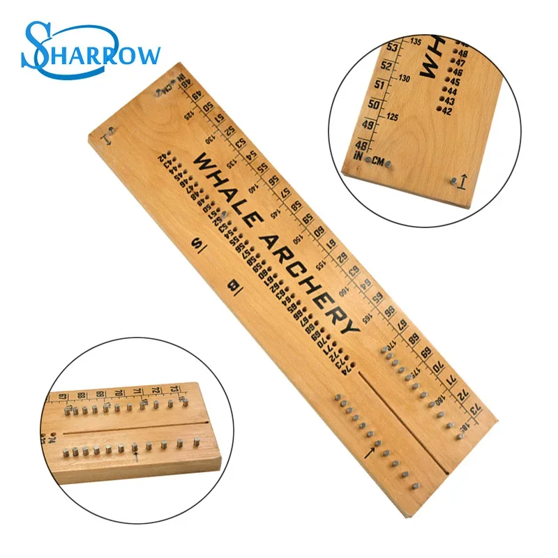 Tablero tejido de madera maciza para tiro con arco, cuerda de arco recurvo hecha a mano, herramienta de bricolaje, accesorios de caza, 1 unidad