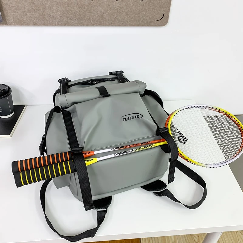 Raquetas de bádminton Mochila de baloncesto Deportes al aire libre Entrenamiento de yoga Bolsa de desplazamiento Gimnasio Fitness Laptop Viaje universitario Mochila - imagen 5