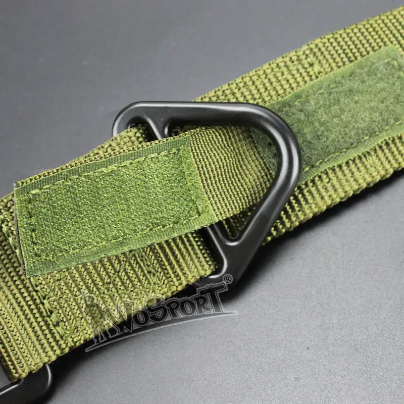 Cinturón táctico de combate militar para hombre, cinta de cintura ajustable CQB, equipo de nailon para tiro al aire libre, accesorios para Airsoft - imagen 3