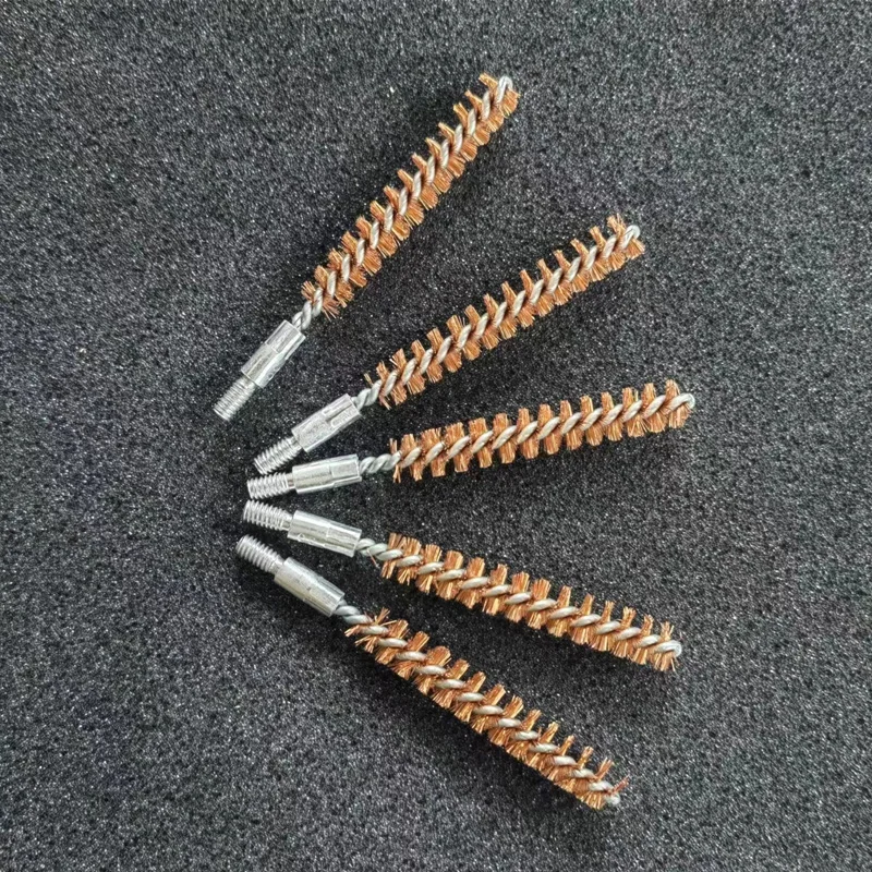 Cepillo de limpieza de barril de bronce.30cal, calibre 7,62 mm, 3 pulgadas de largo, para pistola de caza, escopeta (5 piezas) - imagen 3