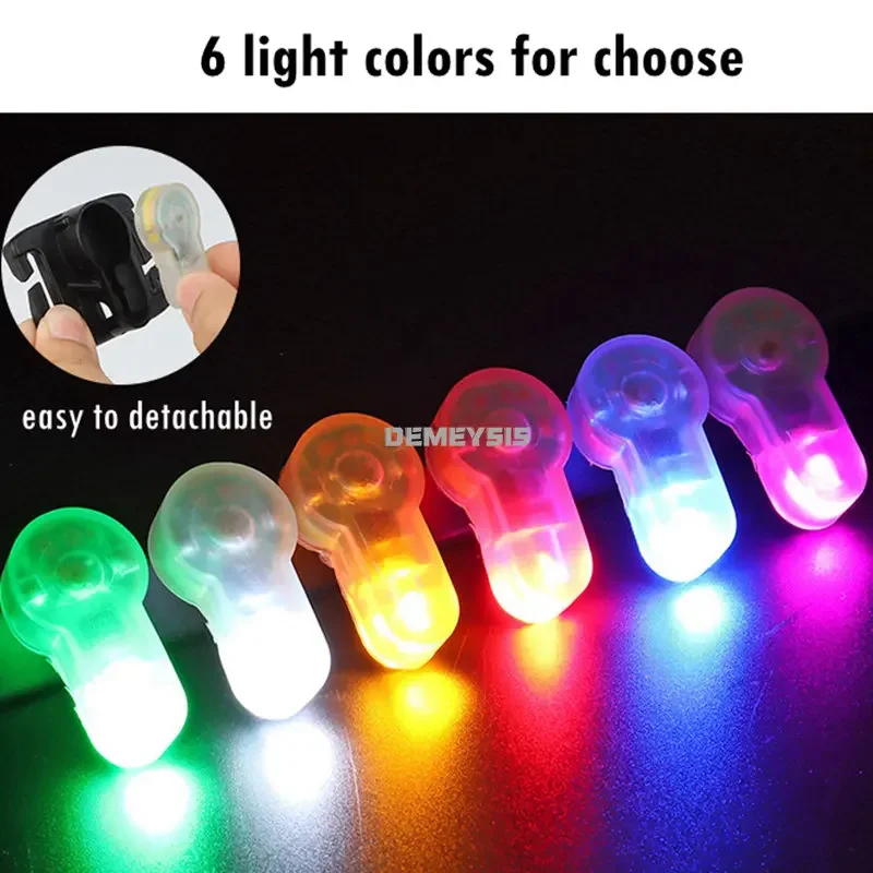 Luz de señal táctica impermeable para exteriores, lámpara de señal de rescate, senderismo, Camping, caza, tipo de correas MOLLE, chaleco de caza, mochila - imagen 2