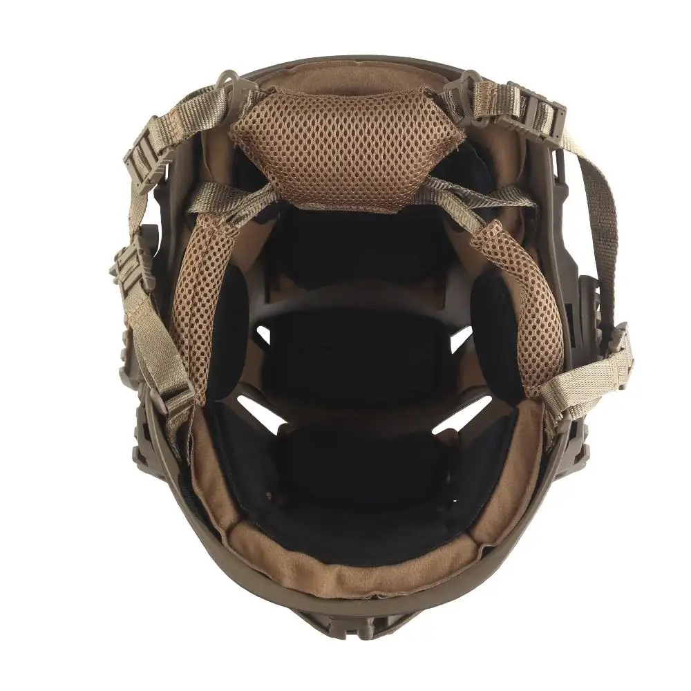 Casco táctico Wendy 3,0, versión de entrenamiento, almohadilla esponjosa doble, sistema de suspensión colgante, correa, equipo para casco Airsoft FAST MICH - imagen 5