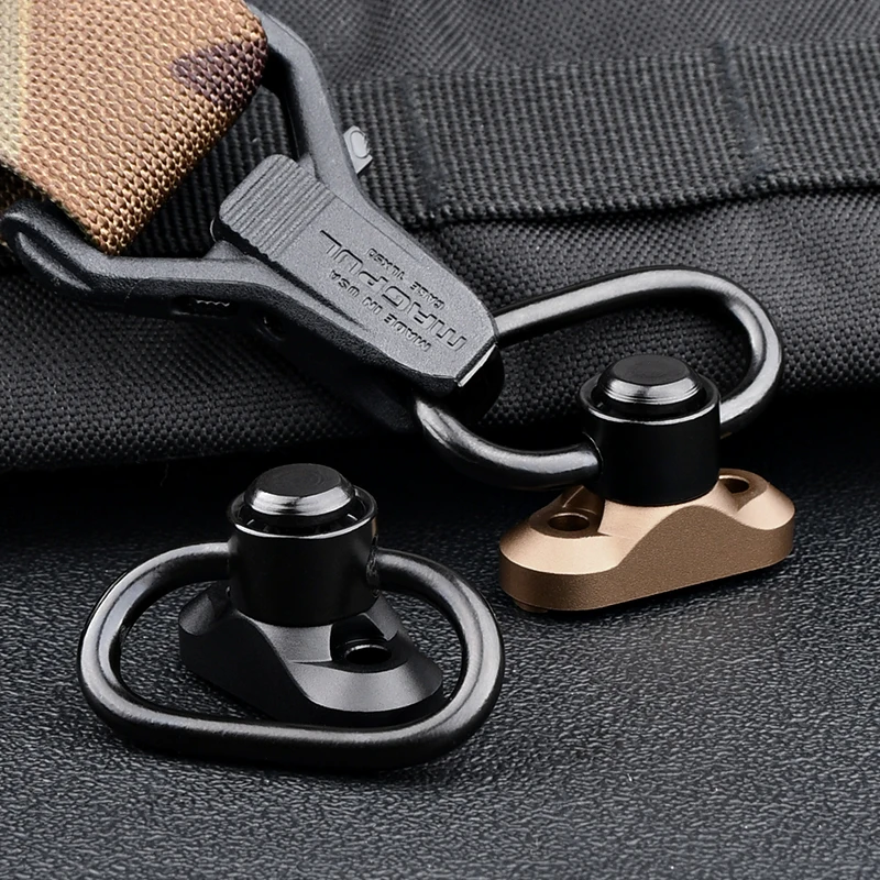 Soporte táctico de Metal BCM QD para M-LOK Keymod, accesorios de Base de montaje, hebilla de correa giratoria, botón de liberación rápida - imagen 2