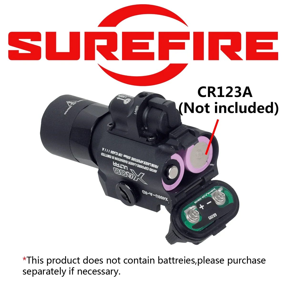 SureFire X300 Ultra X400 linterna Ultra táctica armas Airsoft luz de explorador pistola de caza linterna doble interruptor remoto - imagen 5