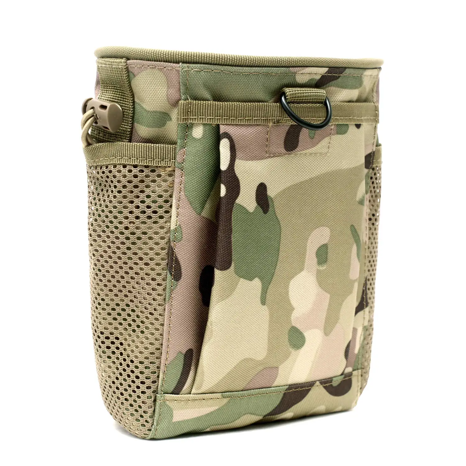 Bolsa táctica Molle con cordón ajustable para guardar munición, cinturón militar, riñonera para la cadera, para exteriores - imagen 4