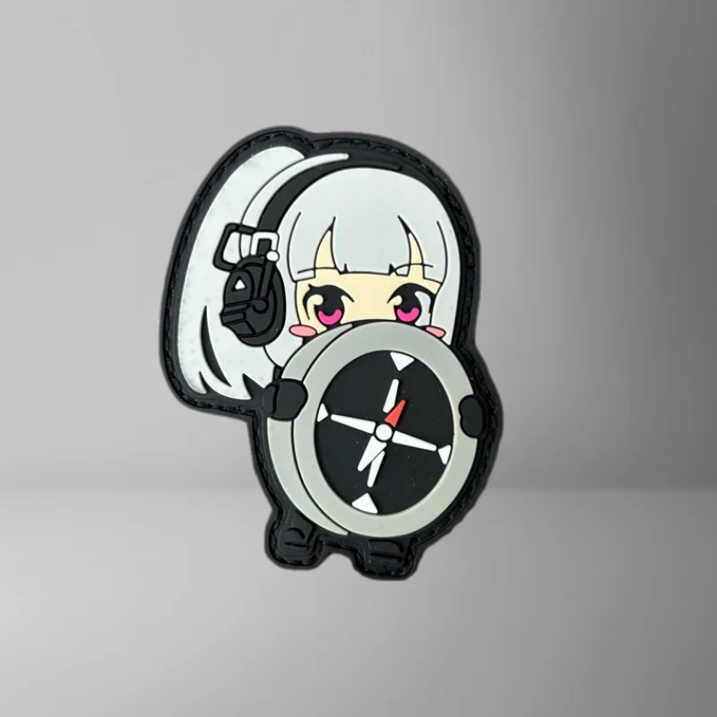 Parche táctico de PVC 3D para ropa, insignia de moral, parche militar con gancho, pegatinas para brazalete de mochila - imagen 4