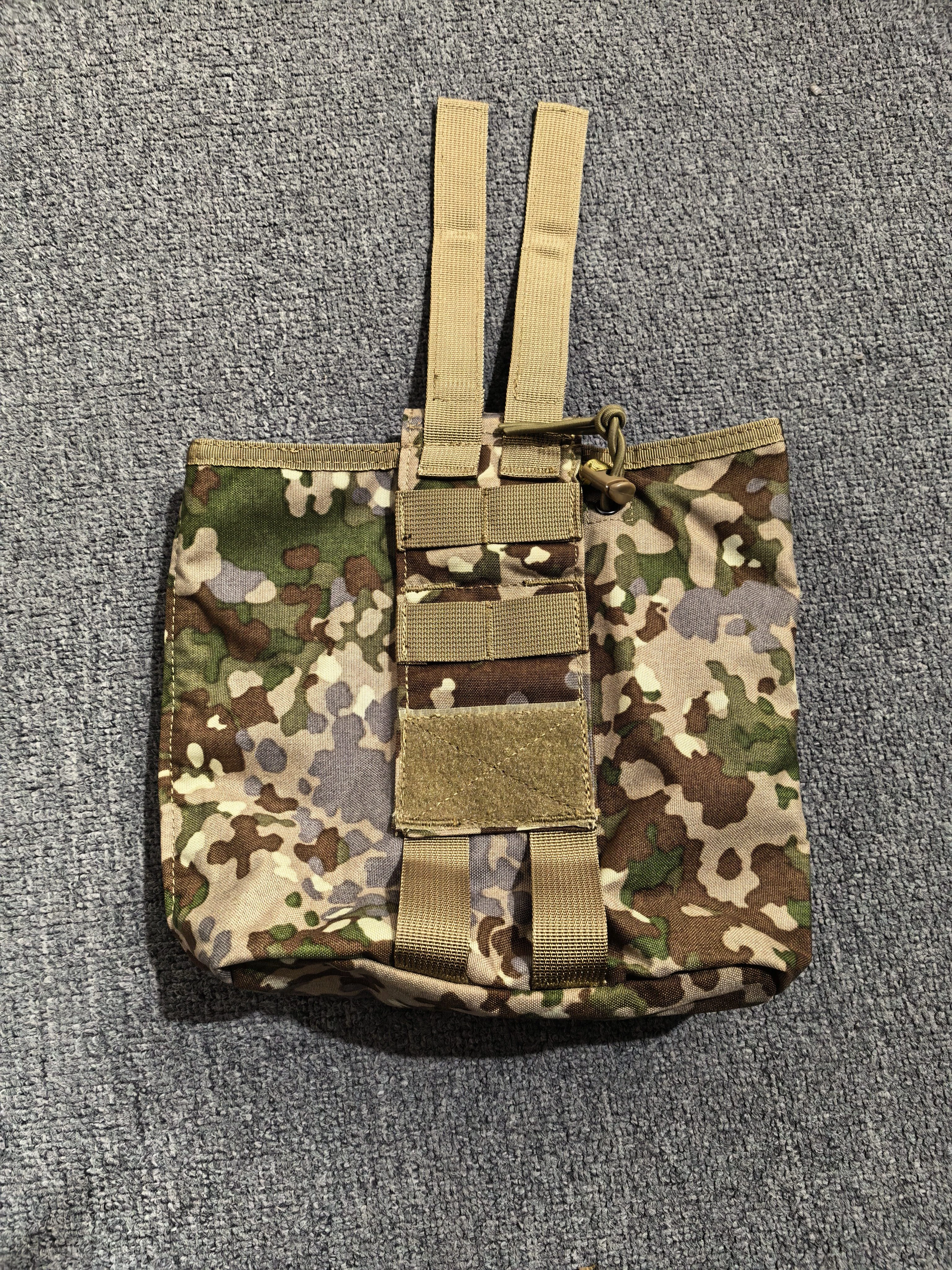 Deban Bolsa táctica de cinturón Flecktarn alemán para todo terreno - imagen 5