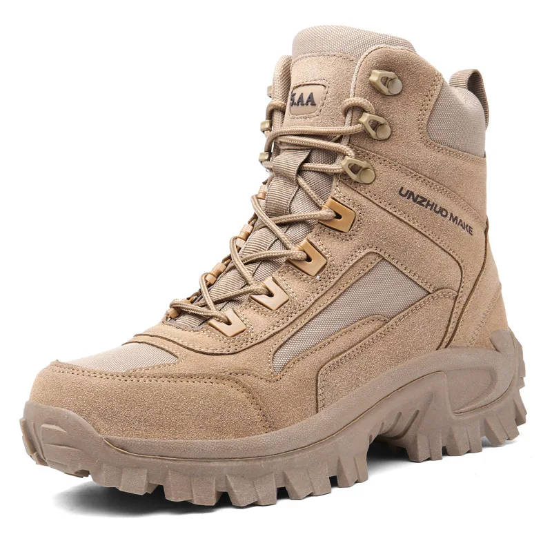 Zapatos militares de combate de las fuerzas especiales para hombre, calzado de trabajo táctico para caza al aire libre, senderismo, equipo de Camping, desierto, nuevo - imagen 3