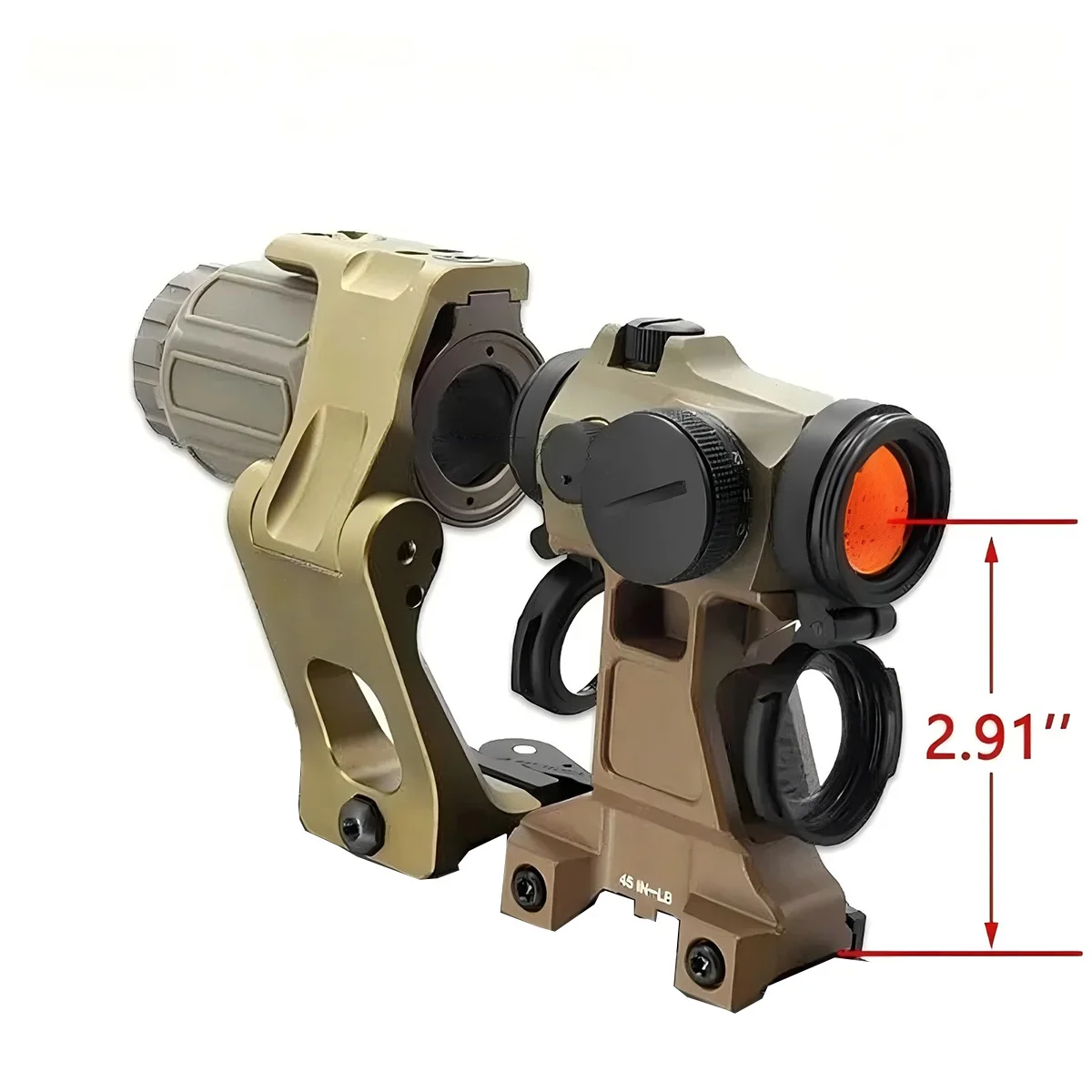 UNITY FTC Soporte tactico para mira Red Dot EOTECH Base elevada - imagen 2