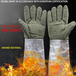 Guantes ignífugos de fibra de aramida – Protección térmica