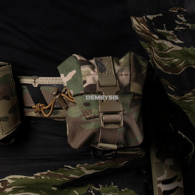 Bolsa táctica multifuncional MOLLE, bolsa para granada, bolsa Frag para M67, para exteriores, Airsoft, caza, riñonera, bolsa de herramientas de tiro - imagen 4