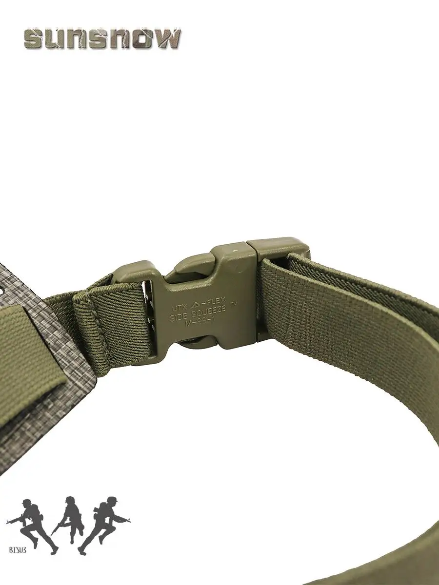 Funda Modular con cinturón táctico, bolsa Mag de Paintball individual, tabla colgante inferior Tegris con correa para pierna y muslo - imagen 4