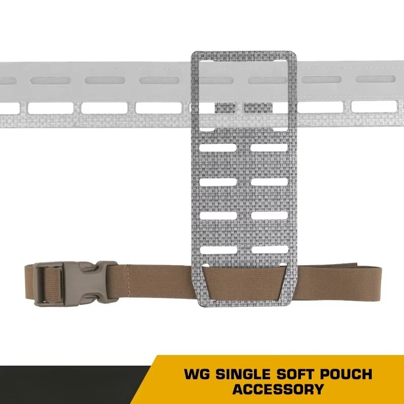 Adaptador MOLLE para funda de cargador – Fijación cinturón táctico - imagen 3