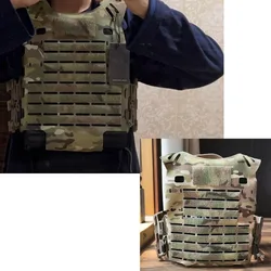 Chaleco táctico ligero multicapa con liberación magnética rápida