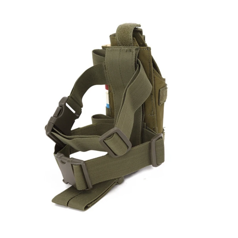 Funda táctica nailon universal para pistola con plataforma muslo - imagen 2