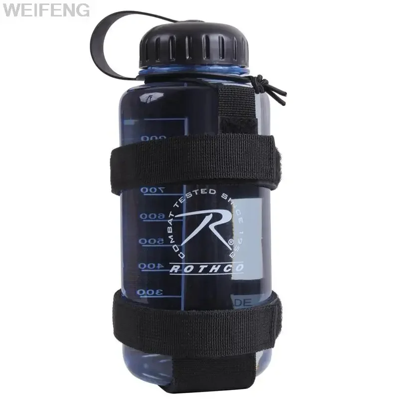 Bolsa táctica Molle para botella de agua, bolsa portátil para viaje, senderismo, botella de agua, soporte para cantimplora, soporte para hervidor, bolsa de hidratación - imagen 5