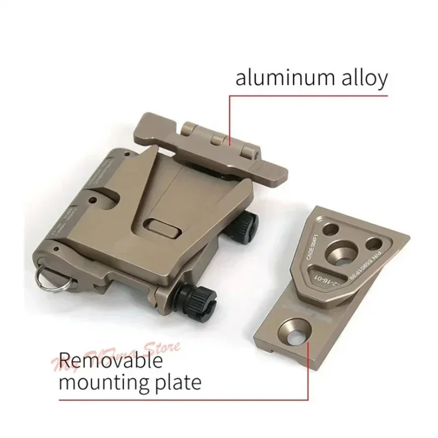 FMA Lupa de mira G33 con montaje abatible - soporte tactico avanzado - imagen 5