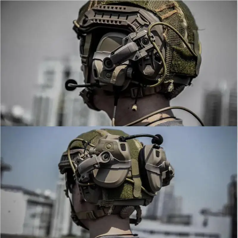 FMA-Adaptador de soporte de brazo táctico, soporte para auriculares AMP y riel de guía rápido para casco, tb1372 - imagen 5