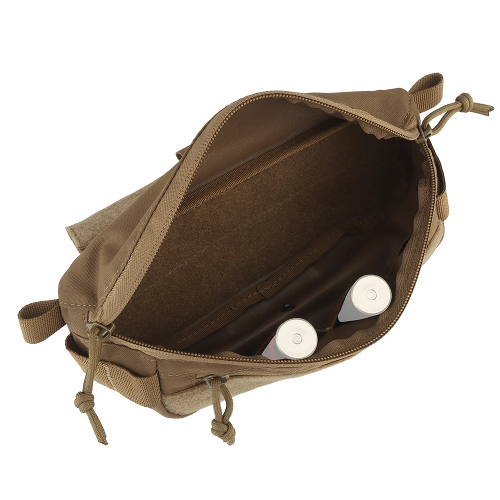 Nueva bolsa de caída Airsoft de doble uso, colgador de placa táctica, riñonera, colgante Abdominal, paquete de seis accesorios para chaleco de caza - imagen 4