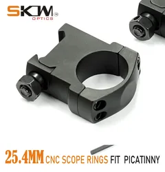 Skwoptics Anillos Picatinny 25,4mm para Montaje de Mira Táctica