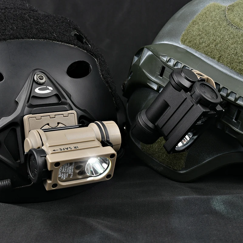 Luz de rescate portátil WADSN Compact II con diadema, luz de señal de flash de iluminación con función IR multifuncional, linterna para casco - imagen 2