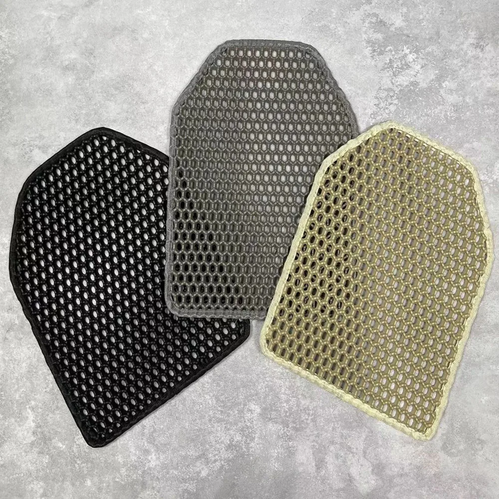 1 par de almohadillas de refrigeración transpirables con forro de cojín no inflable, almohadilla de disipación de calor para chalecos tácticos, mochilas - imagen 2