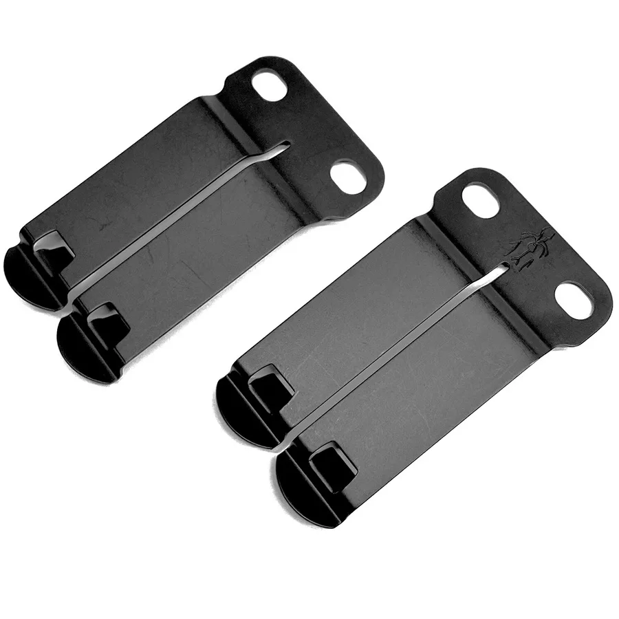 KYDEX-Clips de funda de acero inoxidable K, accesorios de Clip de cintura, Clip trasero de vaina de cuchillo, Clip de bolsillo de transporte, 1 pieza - imagen 5