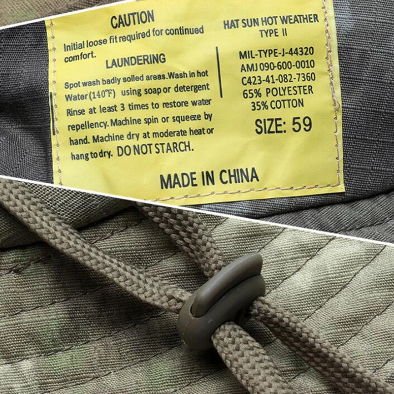 Boonie-Gorra táctica de camuflaje para hombre, gorro de camuflaje para deportes al aire libre, pesca, senderismo, caza - imagen 5