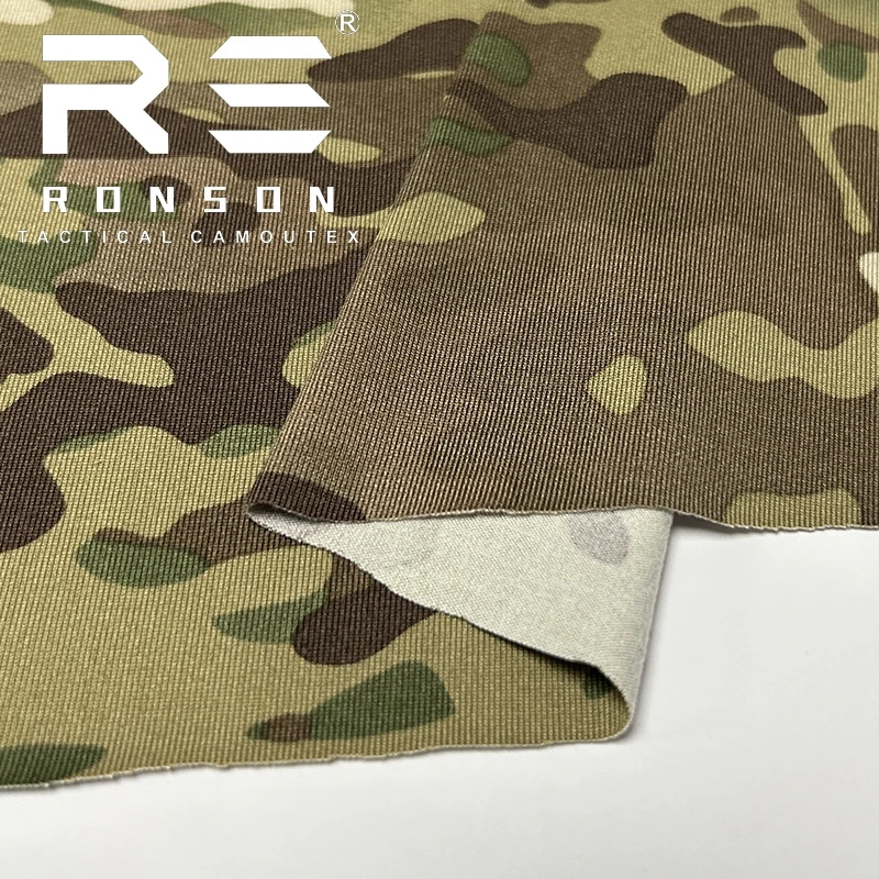 Tela antiinfrarrojo IR, tejido de algodón elástico, ruinas verdes, camuflaje MC para bricolaje, adiestramiento al aire libre, traje táctico de rana - imagen 4