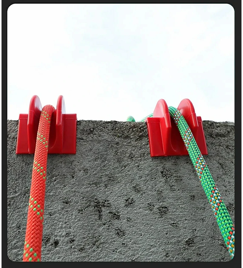 Protector de esquina de nailon para trabajos aéreos al aire libre, cuerda de ángulo recto, antiabrasión, 10 piezas - imagen 4